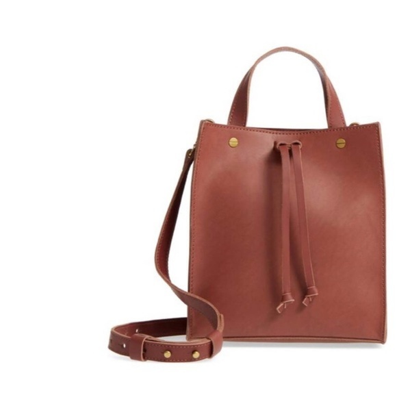 Madewell Handbags - Madewell Passenger Crossbody Top Handle Tote
